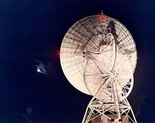 Looking at Apollo 8 as it was looking at us