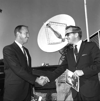 Alan Shepard and Tom Reid