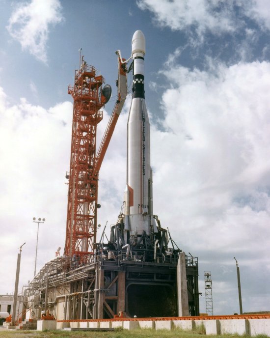 Lunar Orbiter launch