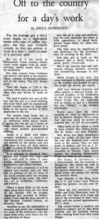 Canberra Times article