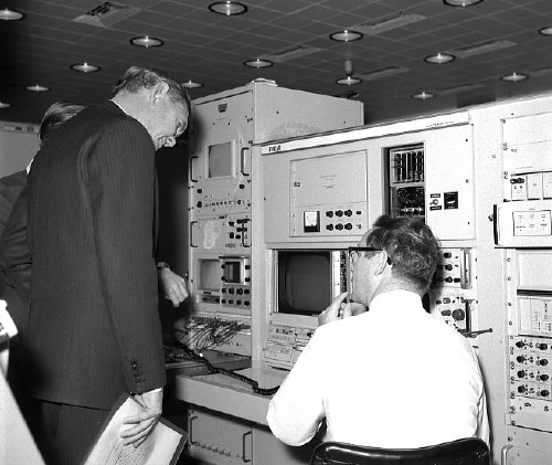 Gorton at video console