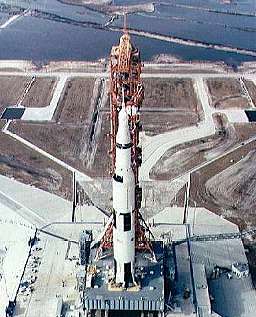 Apollo 10 on the pad