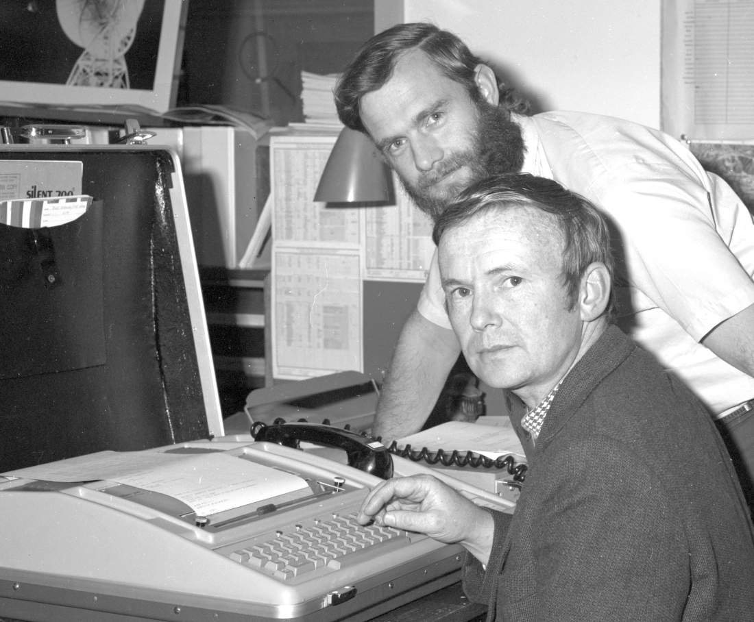 John Saxon and Hamish Lindsay Viking shifts