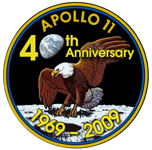 Apollo 11 40th anniversary logo