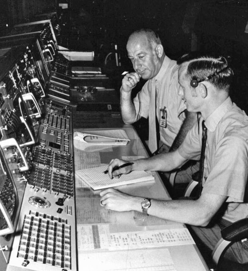 Ed Fendell at video console