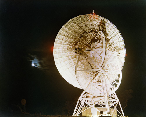 Looking at Apollo 8 as it was looking at us