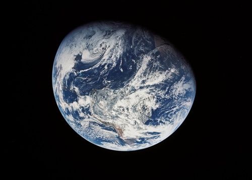 The Earth from Apollo 8