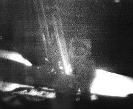 Neil Armstrong on the footpad – as seen at Honeysuckle Creek