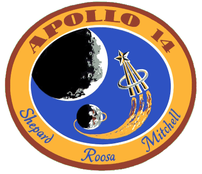 Apollo 14 logo - scanned by Hamish Lindsay