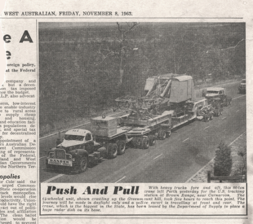 Carnarvon news clippings