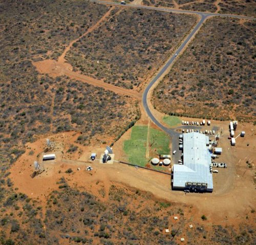 Carnarvon from the air