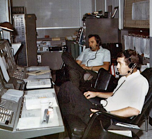 M&O console during Apollo 11