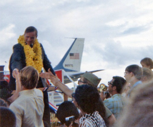Neil Armstrong in Guam