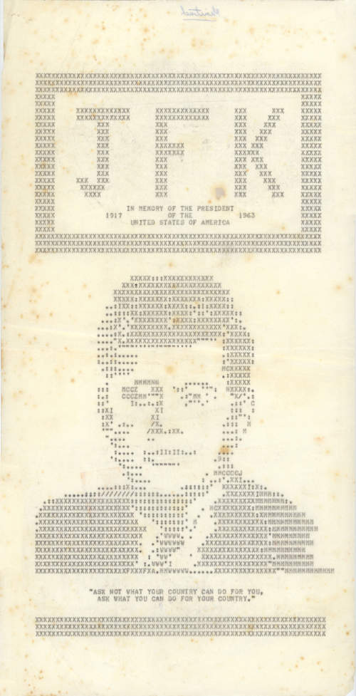 JFK telex via Rudi Langeveld