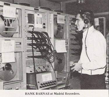 Hank Barnas at Recorders