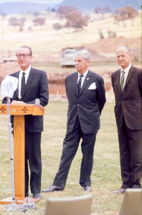 DSS-43 groundbreaking