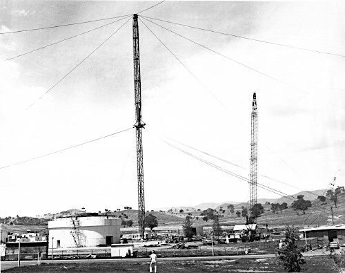 DSS-43 under construction