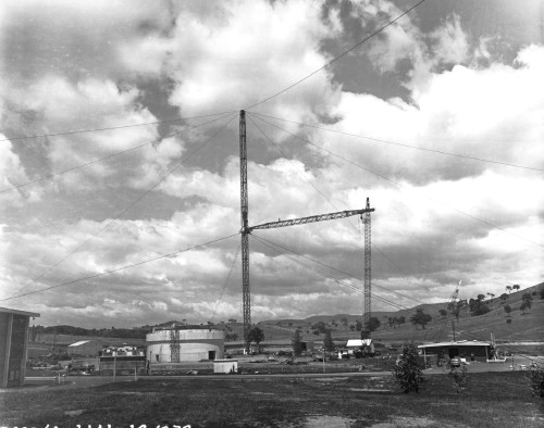 DSS-43 under construction