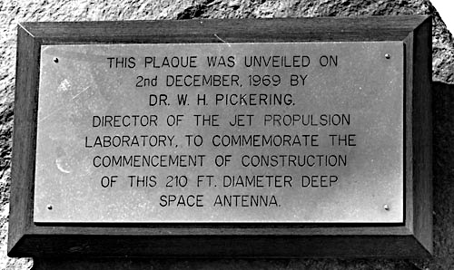 DSS-43 plaque