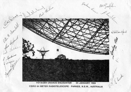 1986 Voyager at Uranus