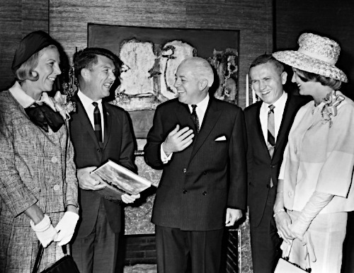 with Prime Minister Harold Holt