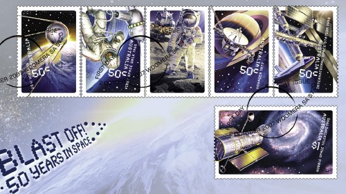 Australian Space Stamps